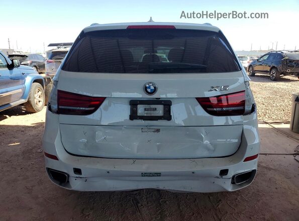 5UXKR0C5XJ0X96732 2018 BMW X5 Белый Вид сзади