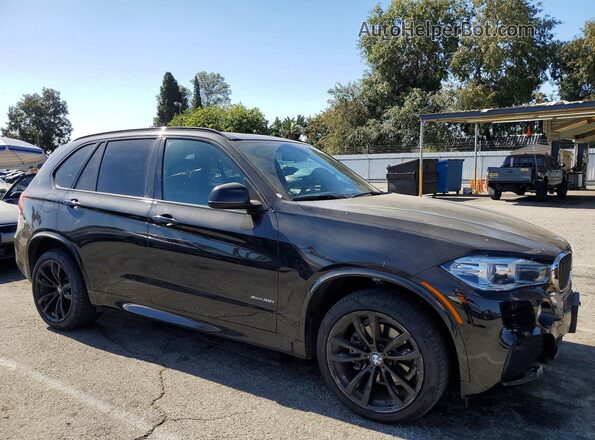 5UXKR0C5XJ0X98738 2018 BMW X5 Черный Передняя правая четверть