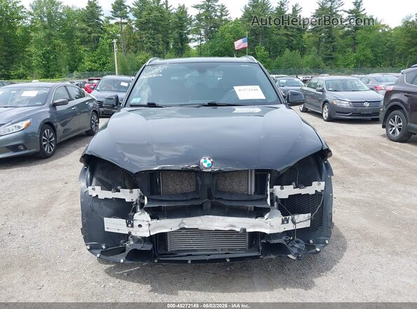 5UXKR0C5XJ0Y05185 2018 BMW X5 Black უკანა სალონის ხედი