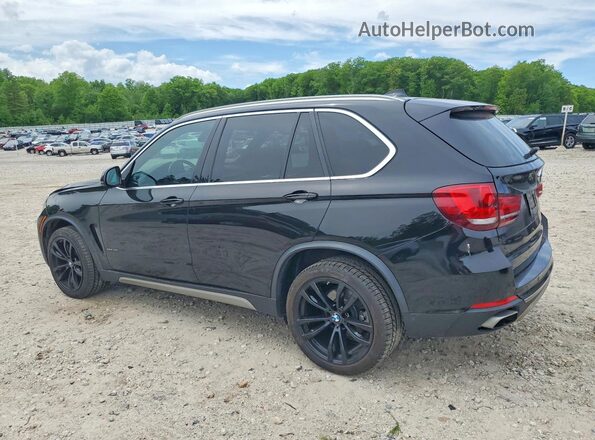 5UXKR0C5XJL074272 2018 BMW X5 Black უკანა მარცხენა