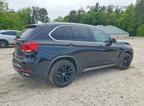 5UXKR0C5XJL074272 2018 BMW X5 Black უკანა მარჯვენა