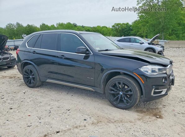 5UXKR0C5XJL074272 2018 BMW X5 Black წინა მარჯვენა