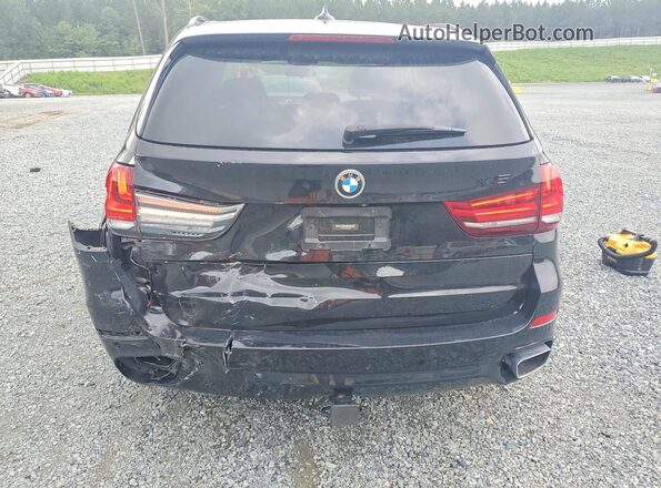 5UXKR2C32H0X03870 2017 BMW X5 Black Rear view