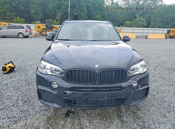 5UXKR2C32H0X03870 2017 BMW X5 Black Front view
