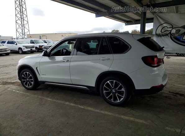 5UXKR2C32H0X04646 2017 BMW X5 White Задня ліва чверть