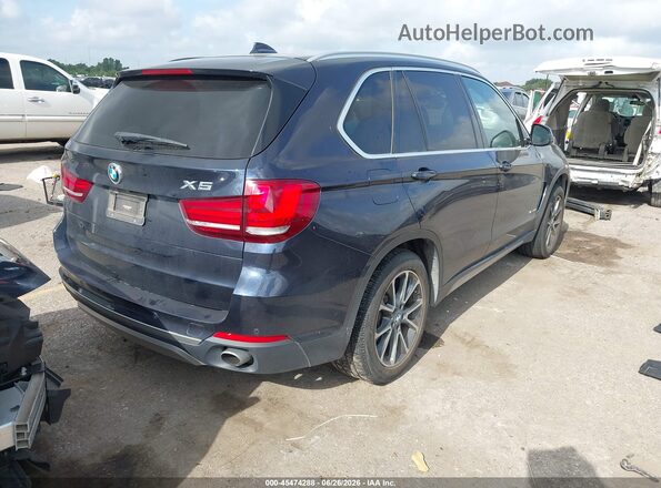 5UXKR2C32H0X05537 2017 BMW X5 Синий Задняя правая четверть