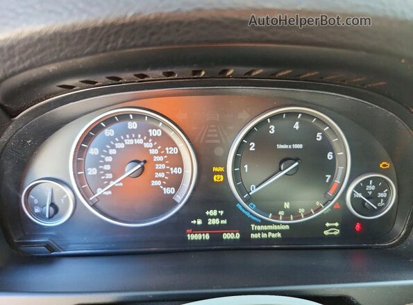 5UXKR2C34H0U21875 2017 BMW X5 Charcoal Vista del cuadro de instrumentos