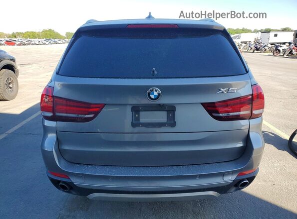 5UXKR2C34H0U21875 2017 BMW X5 Charcoal Vista trasera