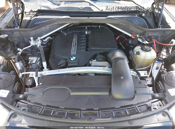 5UXKR2C34H0U22184 2017 BMW X5 Black უკანა ხედი
