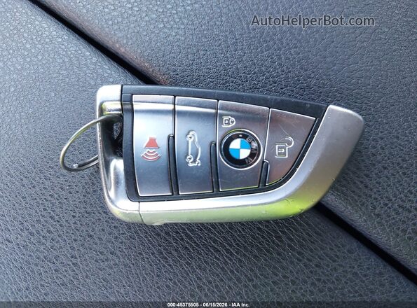 5UXKR2C34H0U22184 2017 BMW X5 Black წინა პანელის ხედი