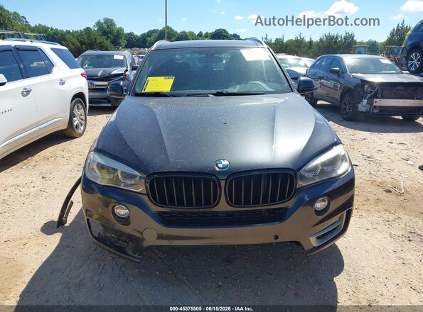 5UXKR2C34H0U22184 2017 BMW X5 Black ხელსაწყოთა პანელის ხედი