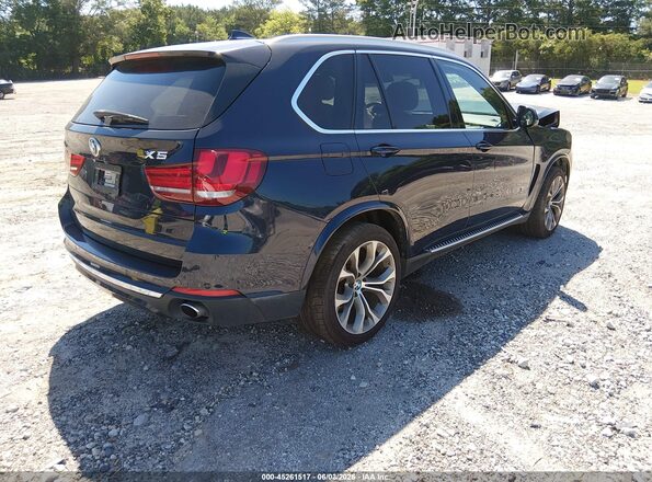 5UXKR2C36H0X06691 2017 BMW X5 Blue Rear right