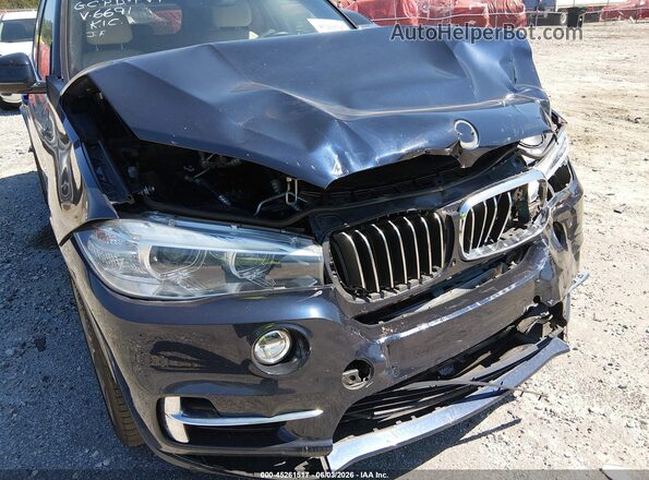 5UXKR2C36H0X06691 2017 BMW X5 Blue Front view