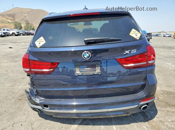 5UXKR2C38H0X04764 2017 BMW X5 Black Widok z tyłu