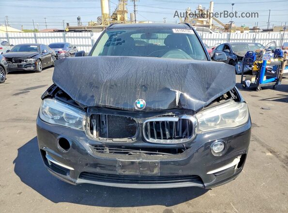 5UXKR2C50G0R72689 2016 BMW X5 Black Widok z przodu