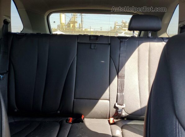 5UXKR2C50G0R72689 2016 BMW X5 Black Widok tylnych siedzeń