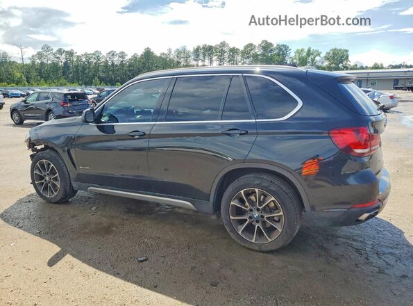 5UXKR2C52J0X10437 2018 BMW X5 Черный Задняя левая четверть