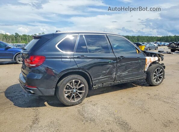 5UXKR2C52J0X10437 2018 BMW X5 Черный Задняя правая четверть