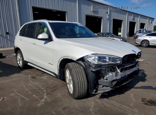 5UXKR2C52J0Z16129 2018 BMW X5 White Przód prawy