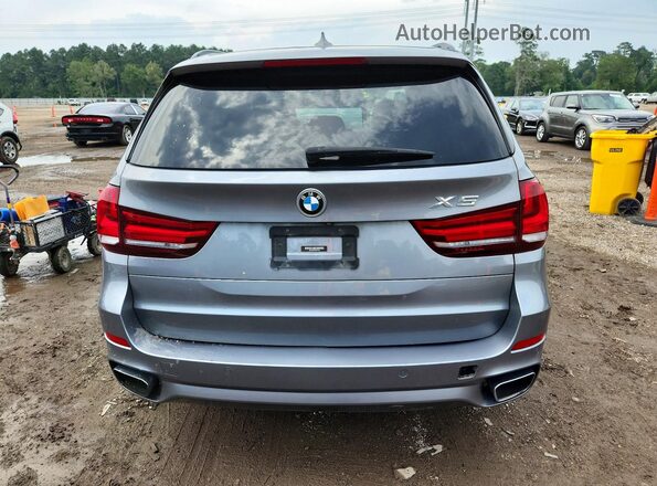 5UXKR2C54G0R72565 2016 BMW X5 Silver Вид ззаду