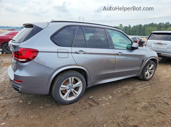 5UXKR2C54G0R72565 2016 BMW X5 Silver Задня права чверть