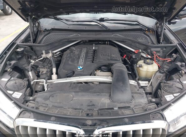 5UXKR2C55J0X10321 2018 BMW X5 Black უკანა ხედი