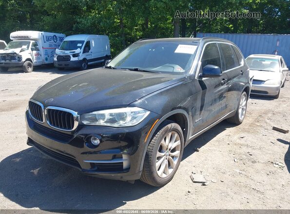 5UXKR2C58G0R71970 2016 BMW X5 Черный Передняя левая четверть