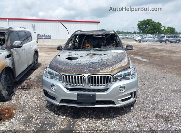 5UXKR2C58J0Z14157 2018 BMW X5 Silver უკანა ხედი
