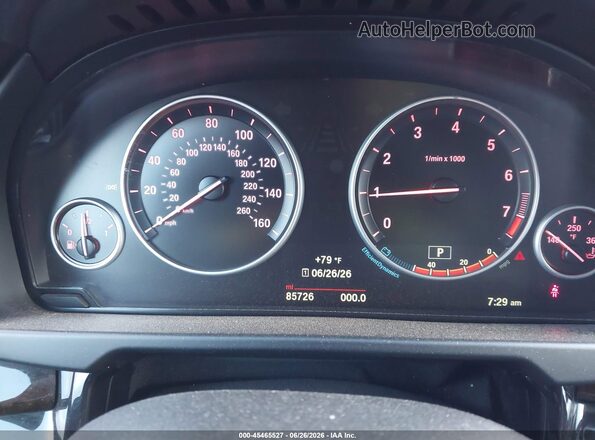 5UXKR2C59G0R69581 2016 BMW X5 Black Widok tylnych siedzeń