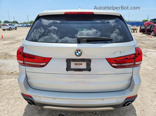 5UXKR2C59G0R73551 2016 BMW X5 Silver უკანა ხედი
