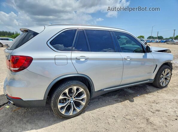 5UXKR2C59G0R73551 2016 BMW X5 Silver უკანა მარჯვენა