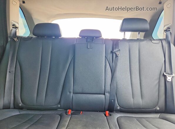 5UXKR2C59G0R73551 2016 BMW X5 Silver უკანა სავარძლების ხედი