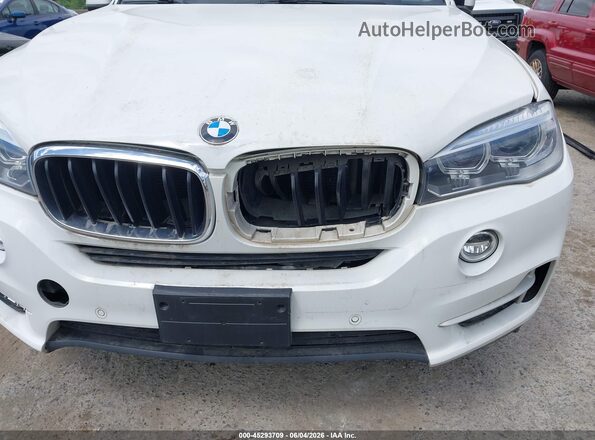 5UXKR2C5XG0H41723 2016 BMW X5 White Դիմացի տեսք