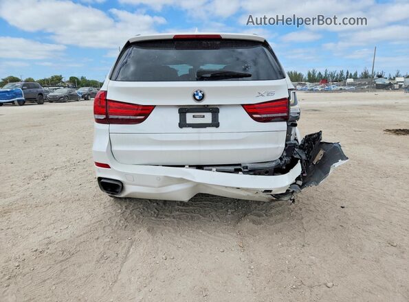 5UXKR6C53JL080269 2018 BMW X5 White 