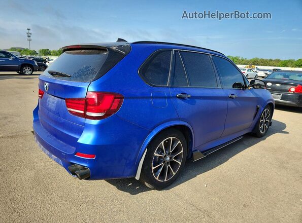 5UXKR6C59H0J84356 2017 BMW X5 Blue Tył prawy