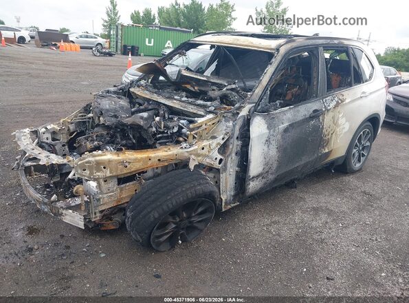 5UXKS4C52J0Z89579 2018 BMW X5 White Przód lewy