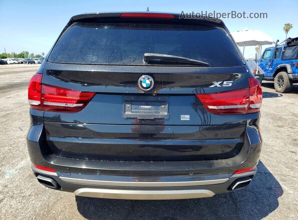5UXKT0C30H0S81264 2017 BMW X5 Black Widok z tyłu