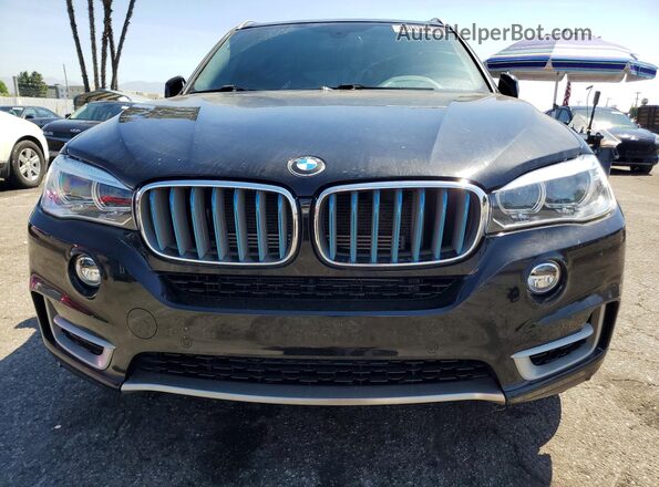 5UXKT0C30H0S81264 2017 BMW X5 Black Widok z przodu