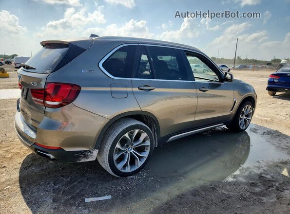 5UXKT0C30H0S81684 2017 BMW X5 Gold Հետևի աջ