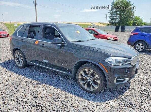 5UXKT0C31H0S81595 2017 BMW X5 Black Przód prawy