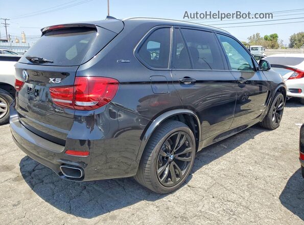 5UXKT0C31H0V95313 2017 BMW X5 Black Задня права чверть