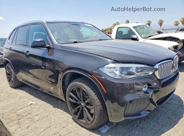 5UXKT0C31H0V95313 2017 BMW X5 Black Передня права чверть