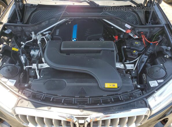 5UXKT0C31H0V95313 2017 BMW X5 Black Вид підкапотного простору