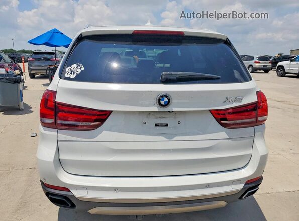 5UXKT0C33H0V97774 2017 BMW X5 Белый Вид сзади