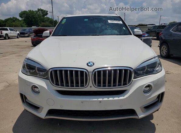 5UXKT0C33H0V97774 2017 BMW X5 Белый Вид спереди