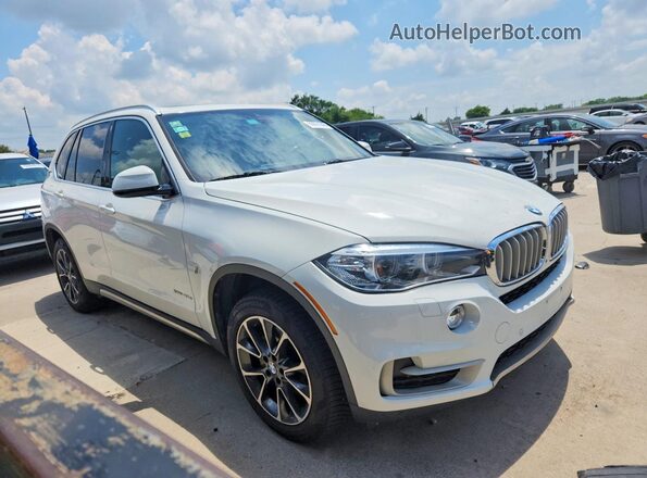 5UXKT0C33H0V97774 2017 BMW X5 Белый Передняя правая четверть