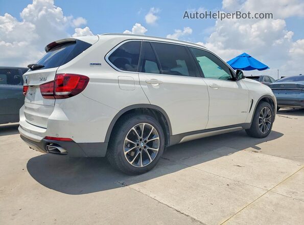 5UXKT0C33H0V97774 2017 BMW X5 Белый Задняя правая четверть