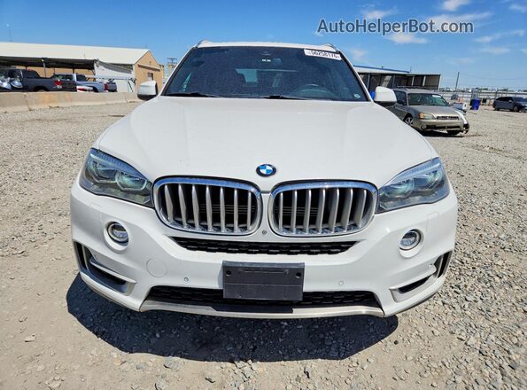 5UXKT0C37H0V97230 2017 BMW X5 White წინა ხედი