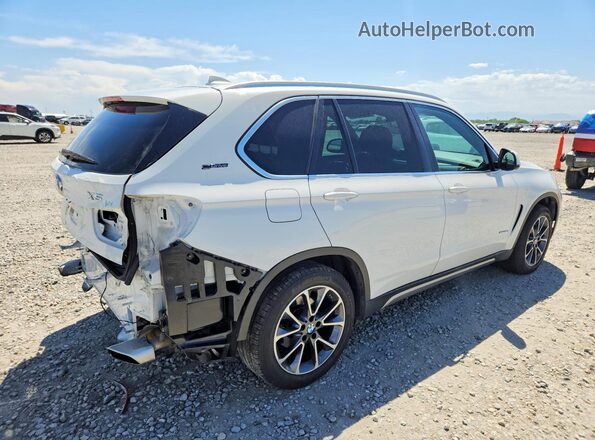 5UXKT0C37H0V97230 2017 BMW X5 White უკანა მარჯვენა