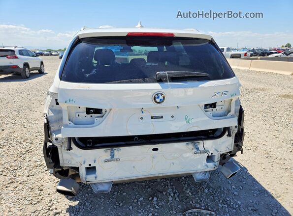 5UXKT0C37H0V97230 2017 BMW X5 White უკანა ხედი